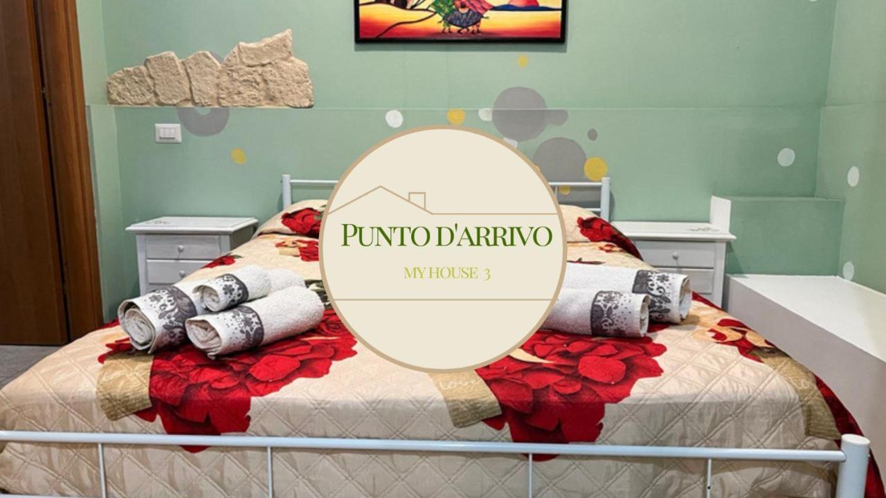 カターニアMyhouse 3 - Punto Di Arrivo - Aereoporto A 7 Minutiアパートメント エクステリア 写真